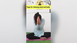 Yoga Poses to Help Relax Your Mind at Home #shorts