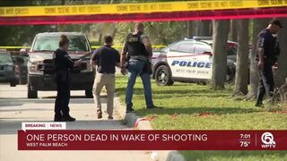 Shooting victim take to hospital, later dies in West Palm Beach