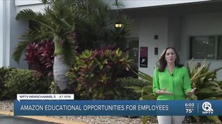 Amazon employees can get free education at Palm Beach State College