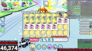 ????I HATCHED HOW MANY HUGE ANIME UNICORNS?! ???? | Pet Simulator X