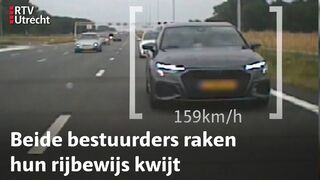 Verkeerspolitie: Audi en Golf lappen verkeersregels aan hun laars | RTV Utrecht