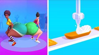 Playing 1111111 Tiktok Games NEW VIDEO Satisfying & Relaxing Videos Twerk Race | PerfectCream