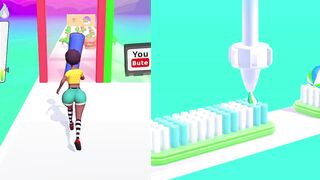 Playing 1111111 Tiktok Games NEW VIDEO Satisfying & Relaxing Videos Twerk Race | PerfectCream