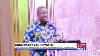 Customary land system: Digitization of land administration to address land sale challenge - Minister