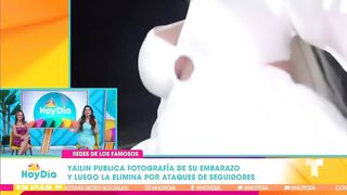 Yailin elimina de Instagram las fotos de su embarazo | Hoy Día | Telemundo