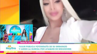 Yailin elimina de Instagram las fotos de su embarazo | Hoy Día | Telemundo