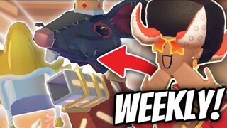 NEW King Rat Hat, Golden Anime Hair, And Jumbotron Grenade Launcher! | Rec Room Weekly