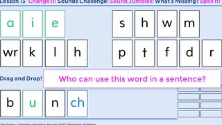 Sounds to Print Phonics Games