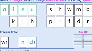 Sounds to Print Phonics Games