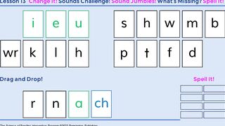 Sounds to Print Phonics Games