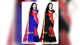 New qwalti silk saree! fancy models dares super qwalti designer silk saree all collar me super skinn