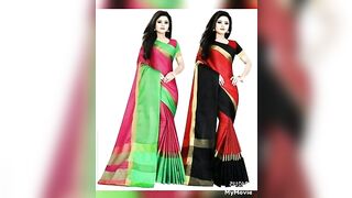 New qwalti silk saree! fancy models dares super qwalti designer silk saree all collar me super skinn