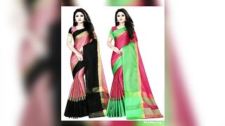 New qwalti silk saree! fancy models dares super qwalti designer silk saree all collar me super skinn