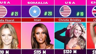 Top 30 Richest Models in the World 2022 / Comparison Videos / biographies /Richest Female Models /