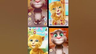 Talking Tom ????Talking Ginger ????????????????????????#shorts #funny #games