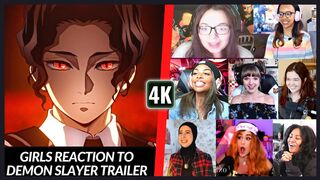 Demon Slayer Season 3 Official Trailer Full Reaction Mashup | Demon Slayer Season 3 Promotional Reel