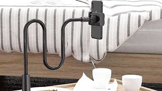 LISEN CD Phone Holder vs SHAWE Phone Holder Bed Gooseneck Mount - Flexible Arm 360