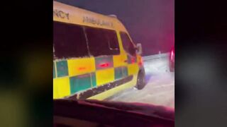 Snow and icy conditions cause travel disruption around UK | 5 News