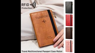 Travel Multifunctional Passport Case Wallet