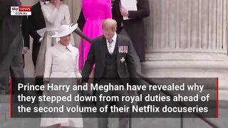 Two versions of Harry and Meghan's new Netflix trailer spark confusion