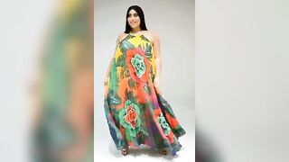 Plussize ????????Hot Models Life Style #Curvymodels Maxi dress designs #plussizemodels