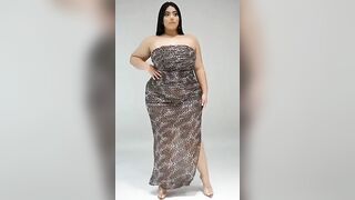 Plussize ????????Hot Models Life Style #Curvymodels Maxi dress designs #plussizemodels