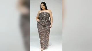 Plussize ????????Hot Models Life Style #Curvymodels Maxi dress designs #plussizemodels