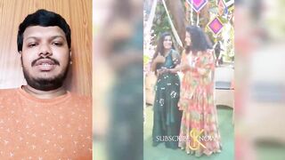 Tv Actress Tejaswini Gowda Mehandi Function Videos | Amardeep | Vishnu Priya | Sk Celebrity Adda