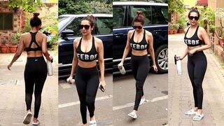 Malaika Arora Snapped At Diva Yoga In Bandra | #malaikaarora #malaika