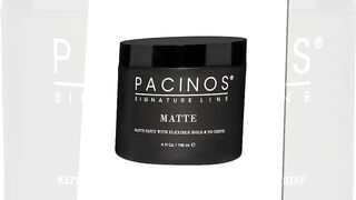 Pacinos Matte Hair Paste - Flexible Hold, No Shine, Sculpting & Styling Wax, Long Lasting