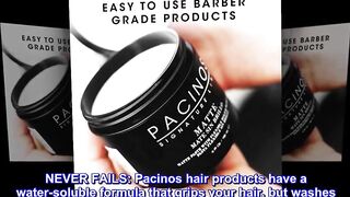 Pacinos Matte Hair Paste - Flexible Hold, No Shine, Sculpting & Styling Wax, Long Lasting