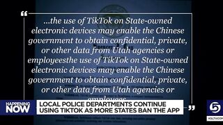 Local police agencies find success on TikTok, amid state bans