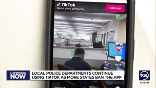 Local police agencies find success on TikTok, amid state bans