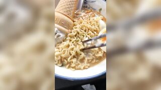 Day 9 of my ramen challenge - Ramen Ice Cream