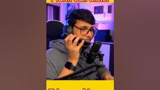 Triggered Insaan Prank Call To His Sister Wanderers Hub During Live Stream #triggeredinsaan #shorts