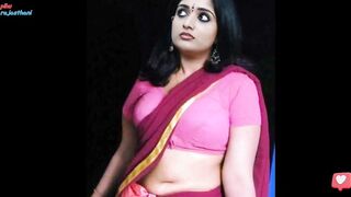 blouse design/ Backless blouse with saree/ curvy womens/ top Plus size models photo shoot / ep -13