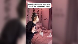 Middle schoolers sneak out! : compilation ￼