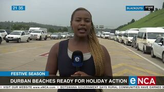 Durban beaches ready for holiday action