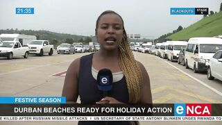 Durban beaches ready for holiday action