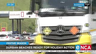 Durban beaches ready for holiday action