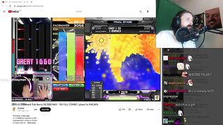 Forsen Reacts to 歴代+0] 灼熱Beach Side Bunny (A) 3333 MAX - 105 FULL COMBO / played by MACAO6