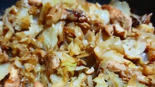 The Easiest Stir-Fried Chicken n Cabbage #trending #viral #shorts #instagram #youtubeshorts #youtube