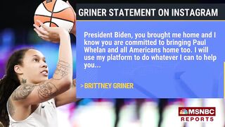 Brittney Griner Thanks Biden, Fans In First Instagram Post Since Return To U.S.