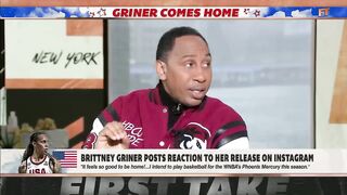 Brittney Griner posts a statement on Instagram following her release | First Take