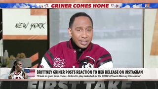 Brittney Griner posts a statement on Instagram following her release | First Take