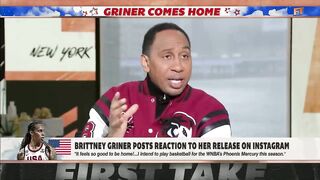 Brittney Griner posts a statement on Instagram following her release | First Take