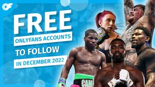 Free OnlyFans Fighter Accounts to Follow | December 2022