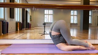 Yoga And Contortion Workout 3.M & stretch splits #yoga #contortion #stretch #flexibility part (9)