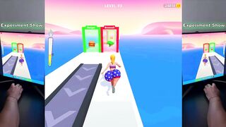 Satisfying Mobile Games - Twerk Race 3D in All Levels Mobile Game iOS, Android Walkthrough Gameplay