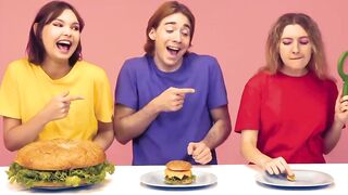 Eating burger challenge | Food challenge | Eating challenge